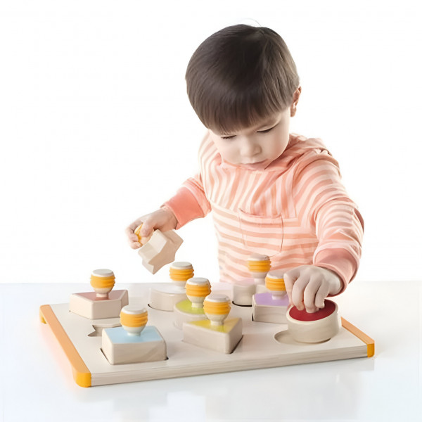 Фото - Сортер Guidecraft Manipulatives Форми з ручками (G6742)