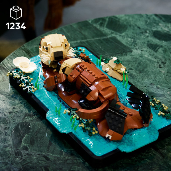 Фото - Конструктор LEGO Ideas Плавающие морские выдры (21366)