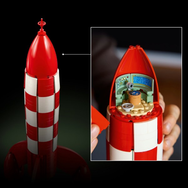 Фото - Конструктор LEGO Ideas Лунная ракета Tintin® (21367)