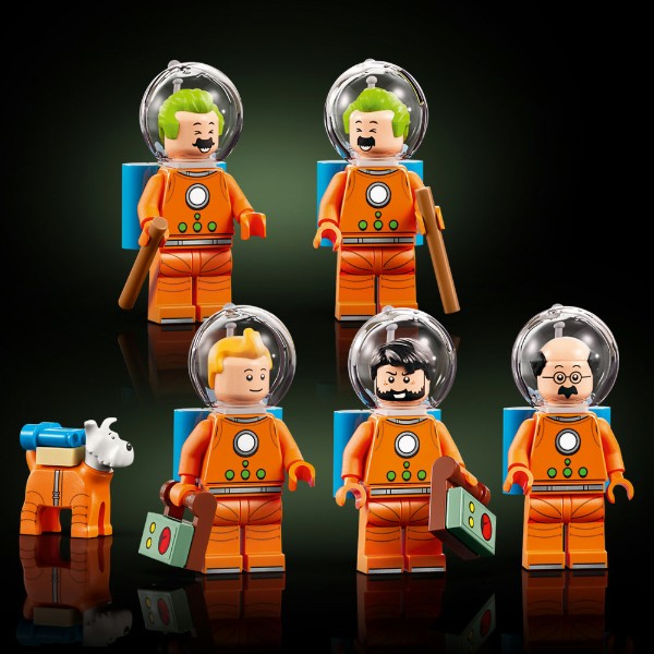 Фото - Конструктор LEGO Ideas Лунная ракета Tintin® (21367)