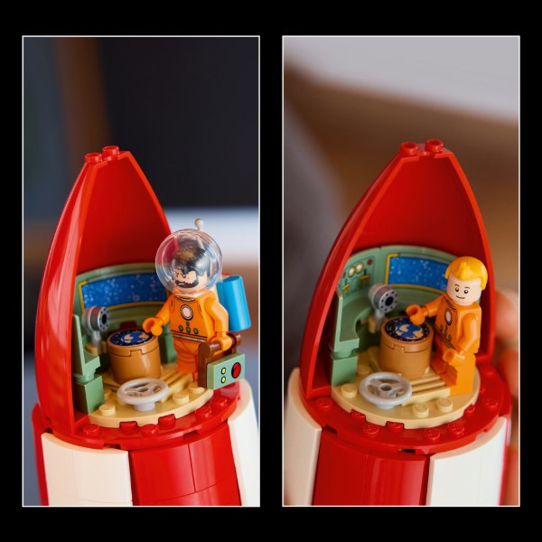 Фото - Конструктор LEGO Ideas Лунная ракета Tintin® (21367)