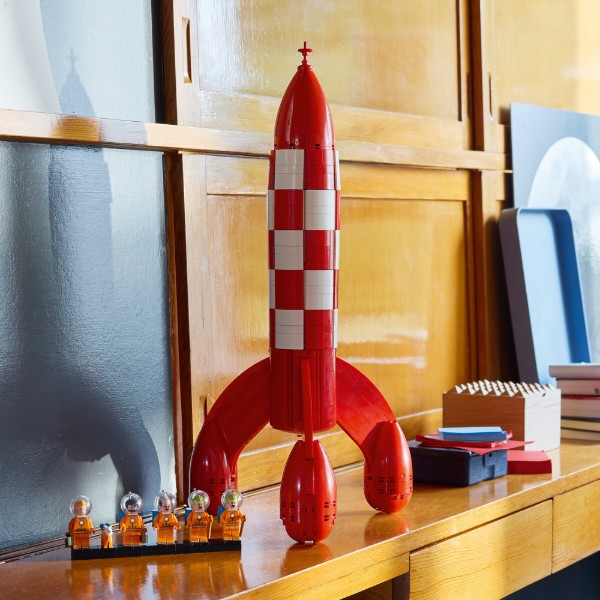 Фото - Конструктор LEGO Ideas Лунная ракета Tintin® (21367)