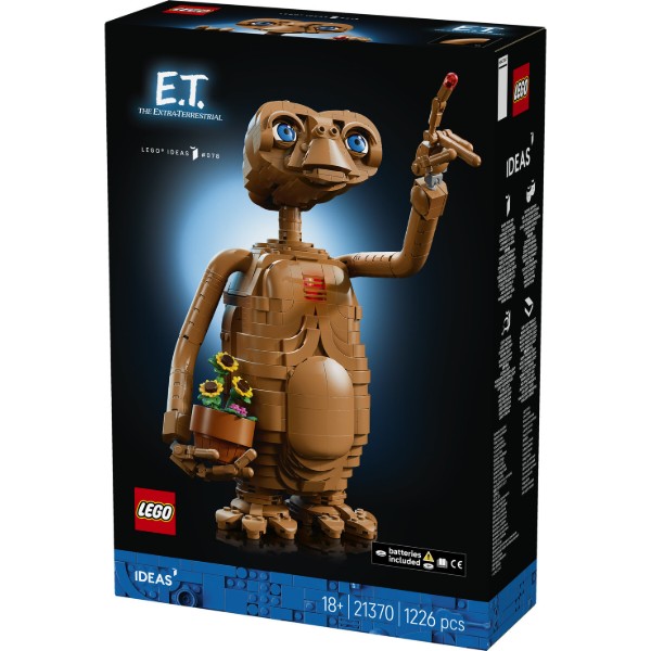 Фото - Конструктор LEGO Ideas E.T. the Extra-Terrestrial (21370)