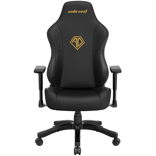 Фото - Крісло для геймерів Anda Seat Phantom 3 Size L Black & Gold (AD18Y-06-B-PVC)