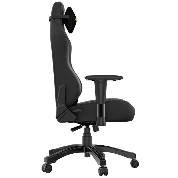 Фото - Крісло для геймерів Anda Seat Phantom 3 Size L Black & Gold (AD18Y-06-B-PVC)