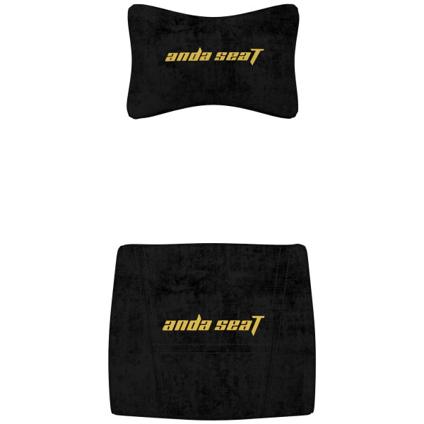 Фото - Крісло для геймерів Anda Seat Phantom 3 Size L Black & Gold (AD18Y-06-B-PVC)