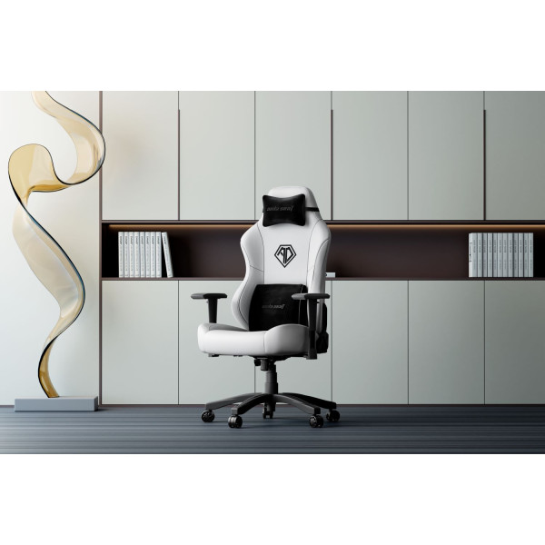 Фото - Кресло для геймеров Anda Seat Phantom 3 Size L White (AD18Y-06-W-PV)