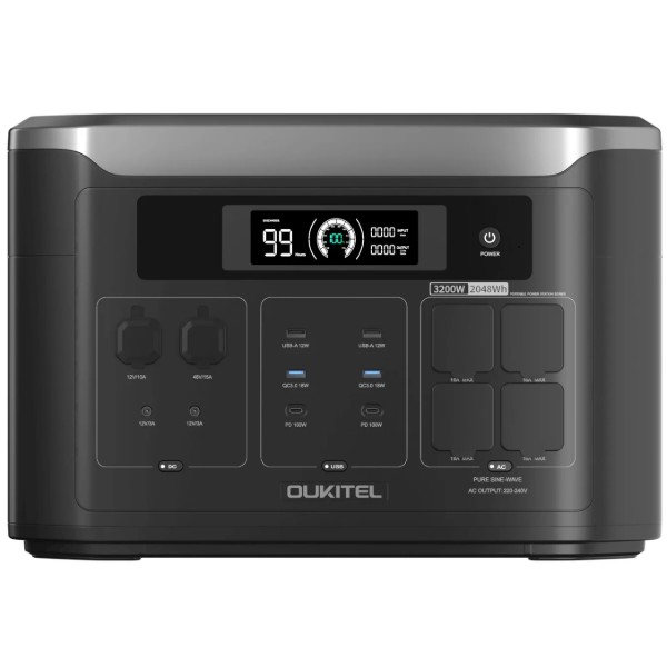 Фото - Зарядная станция универсальная OUKITEL BP3000E (3200W, 2048Wh)