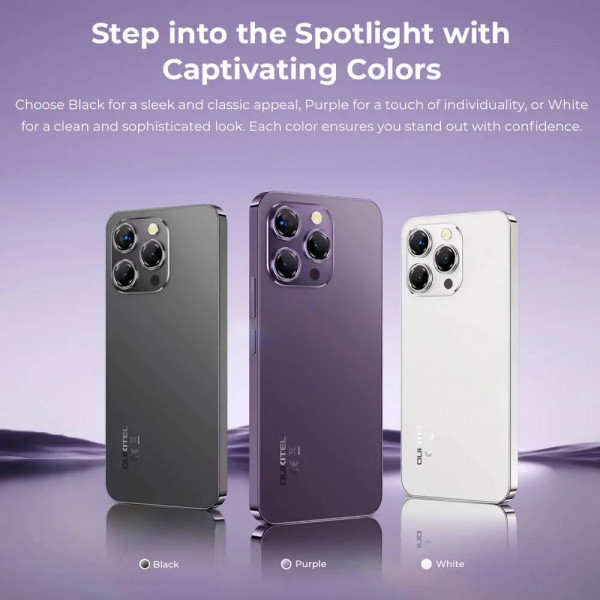 Фото - Смартфон OUKITEL P1 8/256GB Purple