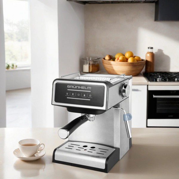 Фото - Кавоварка ріжкова Grunhelm GEC08