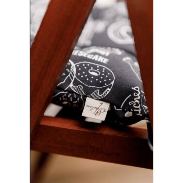 Фото - Подушка для стула Прованс Breakfast black 40х40 см (039483)