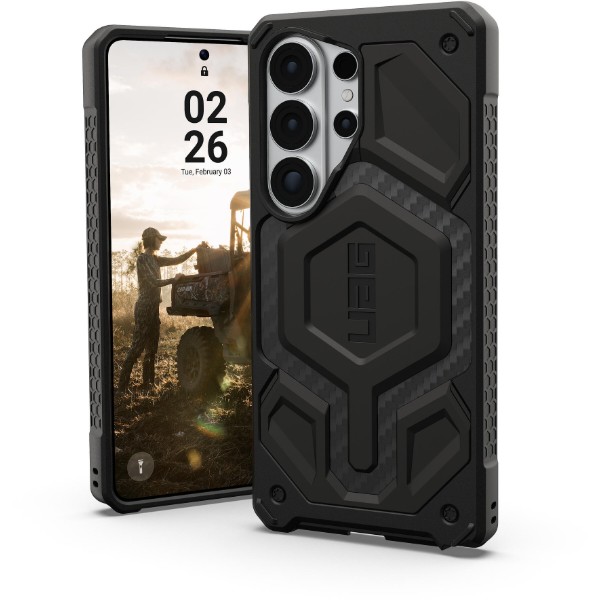 Фото - Чохол для смартфону UAG for Samsung Galaxy S26 Ultra Monarch Pro with Magnet Carbon Fiber (214513114242)