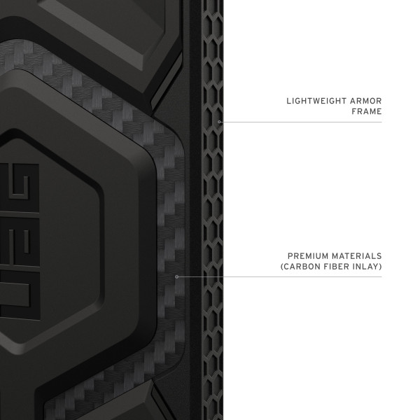 Фото - Чехол для смартфона UAG for Samsung Galaxy S26, Monarch Pro with Magnet, Carbon Fiber (214515114242)