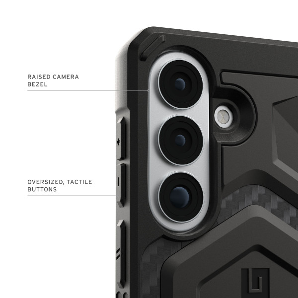 Фото - Чехол для смартфона UAG for Samsung Galaxy S26, Monarch Pro with Magnet, Carbon Fiber (214515114242)