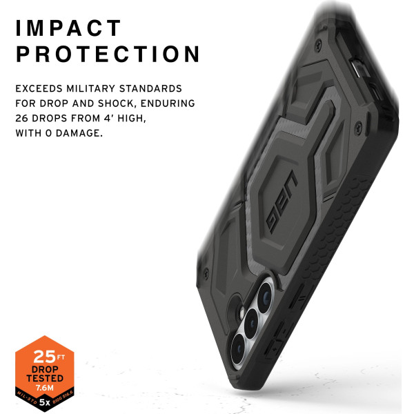 Фото - Чехол для смартфона UAG for Samsung Galaxy S26, Monarch Pro with Magnet, Carbon Fiber (214515114242)