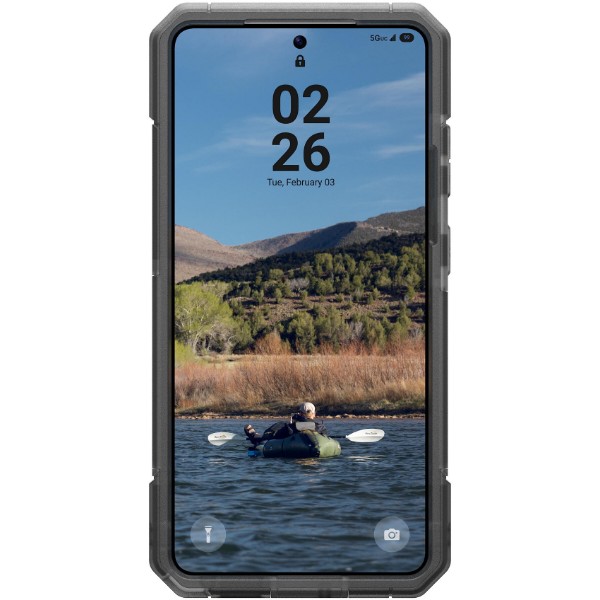 Фото - Чохол для смартфону UAG for Samsung Galaxy S26 Ultra, Trooper with Magnet, Clear/Ash (214516114G31)