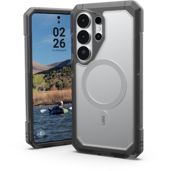 Фото - Чохол для смартфону UAG for Samsung Galaxy S26 Ultra, Trooper with Magnet, Clear/Ash (214516114G31)