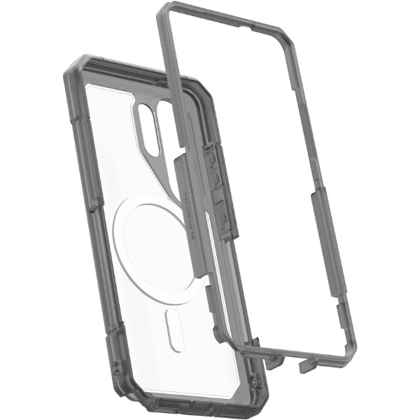 Фото - Чохол для смартфону UAG for Samsung Galaxy S26 Ultra, Trooper with Magnet, Clear/Ash (214516114G31)