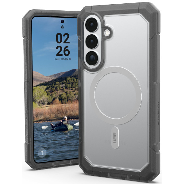 Фото - Чехол для смартфона UAG for Samsung Galaxy S26+, Trooper with Magnet, Clear/Ash (214517114G31)