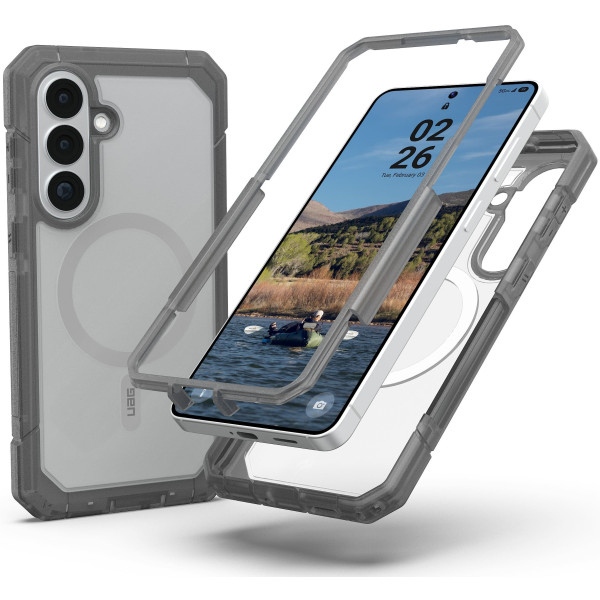 Фото - Чехол для смартфона UAG for Samsung Galaxy S26+, Trooper with Magnet, Clear/Ash (214517114G31)