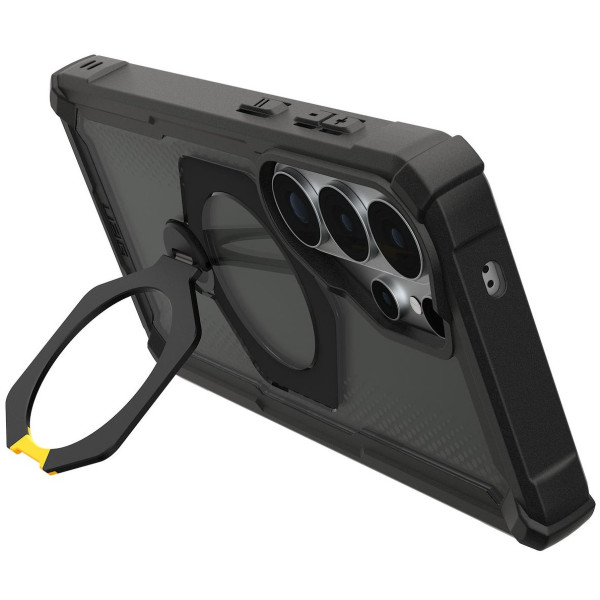 Фото - Чохол для смартфону UAG for Samsung Galaxy S26 Ultra, Plasma XTE 360 with Magnet, Black/Pop Heritage Yellow (214525114040)