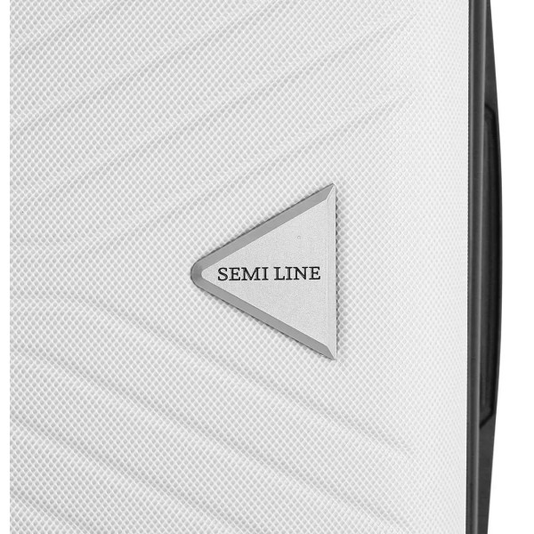 Фото - Чемодан Semi Line 24" (M) White (T5970-2)
