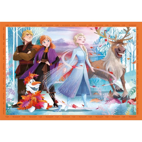 Фото - Пазлы (3-4 года) Clementoni 4 в 1 Frozen 12,16,20 та 24 эл. (21518)