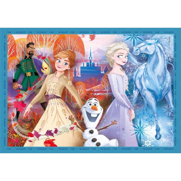 Фото - Пазлы (3-4 года) Clementoni 4 в 1 Frozen 12,16,20 та 24 эл. (21518)