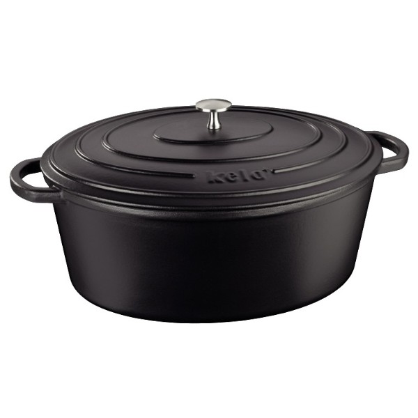 Фото - Кастрюля Kela Calido 36х29х15 см 9.3 л Black (12474)