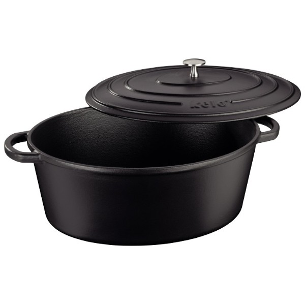 Фото - Кастрюля Kela Calido 36х29х15 см 9.3 л Black (12474)