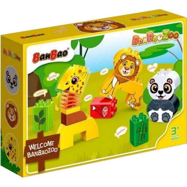 Фото - Пластиковый конструктор Banbao "BanBaoZOO" (11 элм.) Сафари (9002) Фото - Пластиковый конструктор Banbao "BanBaoZOO" (11 элм.) Сафари (9002)