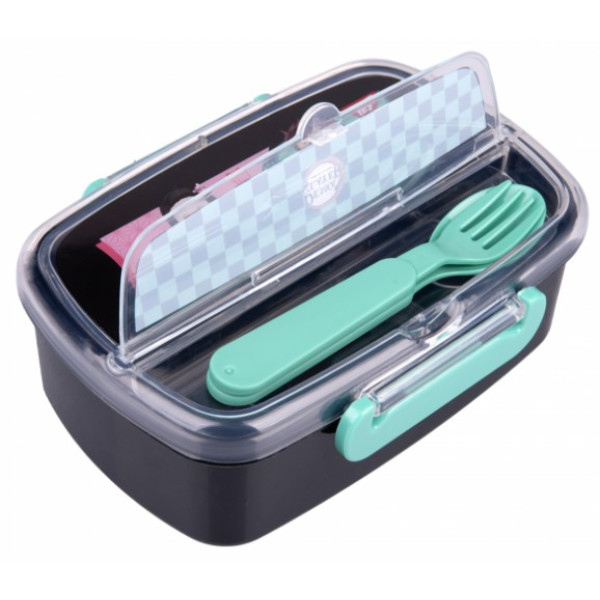 Фото - Ланч-бокс YES Demon Slayer 750 мл з приладдям (708275)