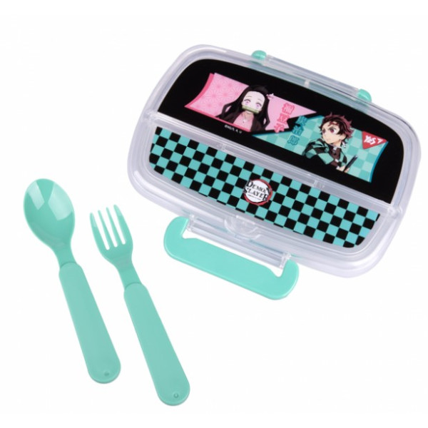 Фото - Ланч-бокс YES Demon Slayer 750 мл з приладдям (708275)