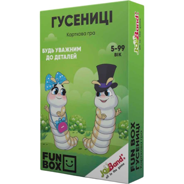 Фото - Настольная игра (5-7 лет) JoyBand-Bontoy FunBox Гусеницы (FB0002)