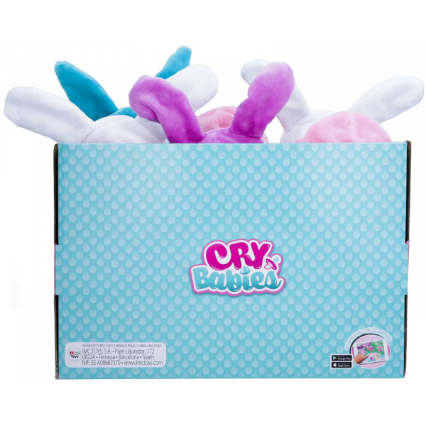Фото - Інтерактивний пупс Cry Babies CB. НІЖНІ ОБІЙМИ. БАННІ. Плакса Лола 25 см (908598)