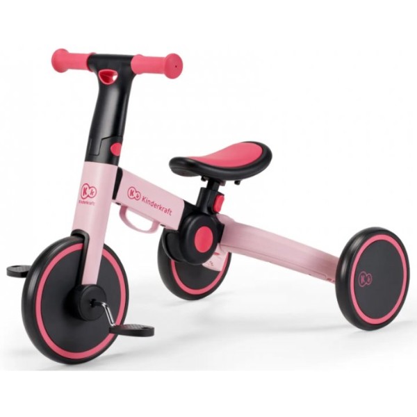 Фото - Трёхколёсный велосипед Kinderkraft 4TRIKE Candy Pink (KR4TRI00PNK0000)