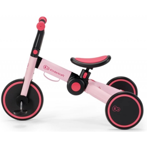 Фото - Трёхколёсный велосипед Kinderkraft 4TRIKE Candy Pink (KR4TRI00PNK0000)