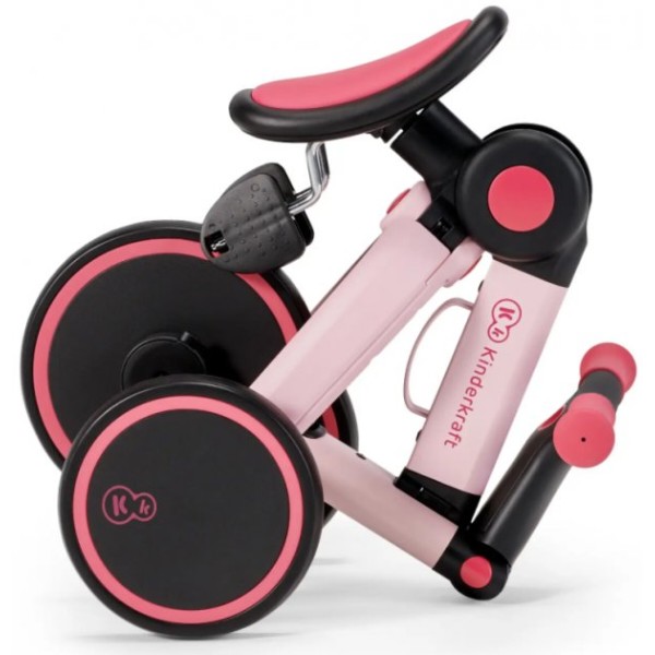 Фото - Трёхколёсный велосипед Kinderkraft 4TRIKE Candy Pink (KR4TRI00PNK0000)