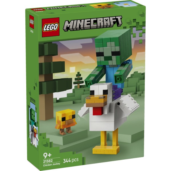 Фото - Конструктор LEGO Minecraft Курячий Жокей (21582)