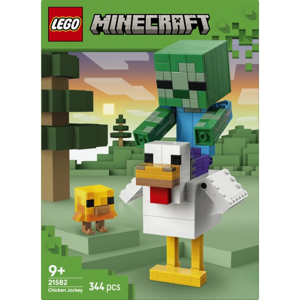 Фото - Конструктор LEGO Minecraft Курячий Жокей (21582)