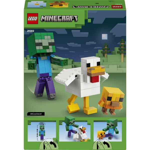 Фото - Конструктор LEGO Minecraft Курячий Жокей (21582)