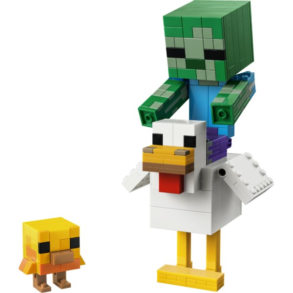 Фото - Конструктор LEGO Minecraft Курячий Жокей (21582)