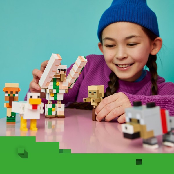 Фото - Конструктор LEGO  Minecraft Курячий Жокей: атака в пустелі (21592)