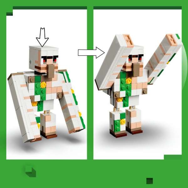 Фото - Конструктор LEGO  Minecraft Курячий Жокей: атака в пустелі (21592)