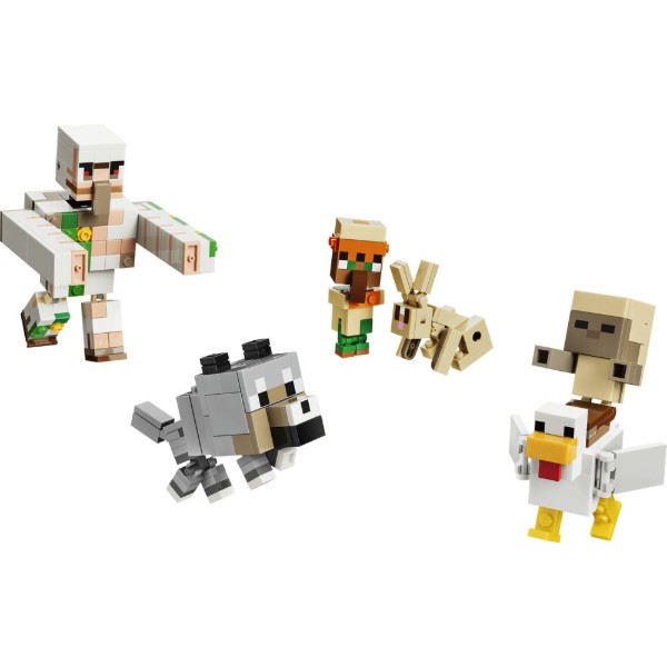 Фото - Конструктор LEGO  Minecraft Курячий Жокей: атака в пустелі (21592)