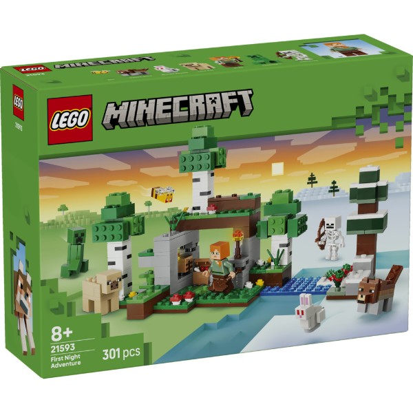 Фото - Конструктор LEGO  Minecraft ригода першої ночі (21593)