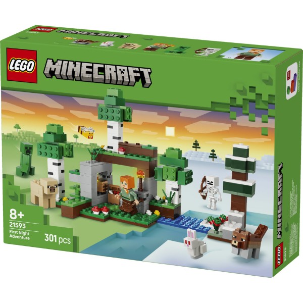 Фото - Конструктор LEGO  Minecraft ригода першої ночі (21593)