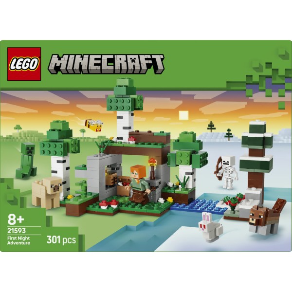Фото - Конструктор LEGO  Minecraft ригода першої ночі (21593)