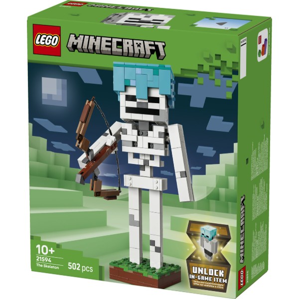 Фото - Конструктор LEGO Minecraft Скелет (21594)