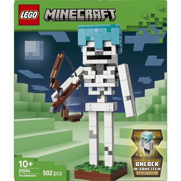 Фото - Конструктор LEGO Minecraft Скелет (21594)